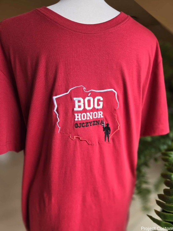 Bóg Honor Ojczyzna Haft