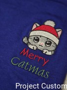Merry Catmas Haft