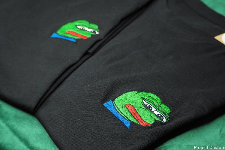 Żaba Pepe Haft