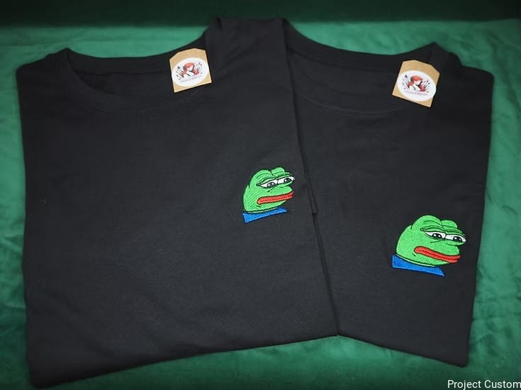 Żaba Pepe Haft