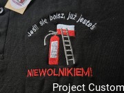 Jeśli się boisz, już jesteś niewolnikiem Haft