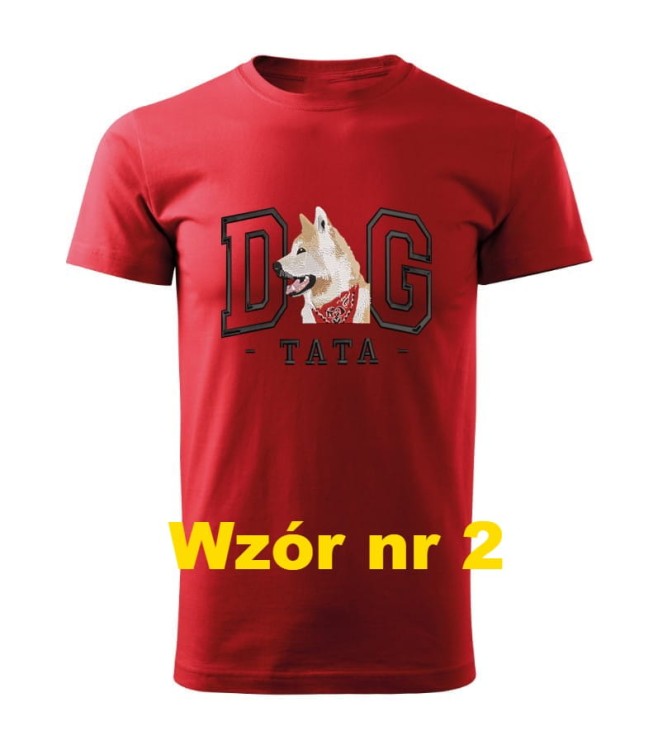 Dog Mama/Dog Tata z podobizną Twojego psa