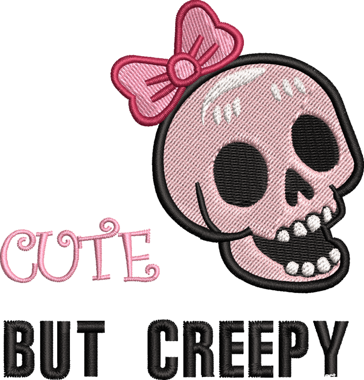 Cute but creepy