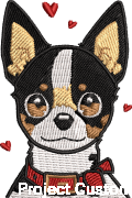 Chihuahua - Czapka Beanie z haftem