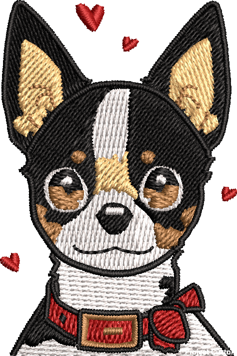 Chihuahua - Czapka Beanie z haftem