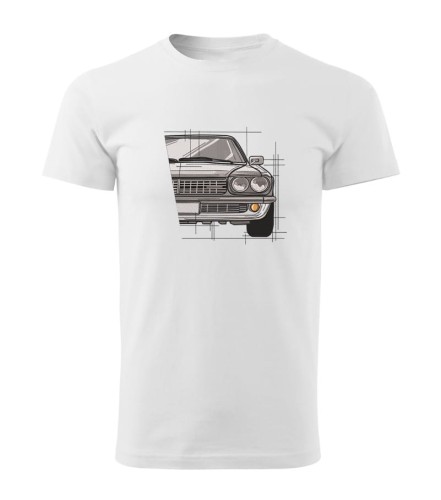 Samochód Szkic (duży haft) - Bluza/Polar/Polo/T-shirt z haftem