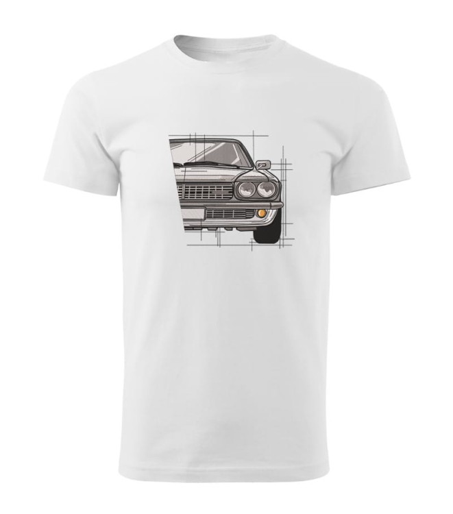 Samochód Szkic (duży haft) - Bluza/Polar/Polo/T-shirt z haftem