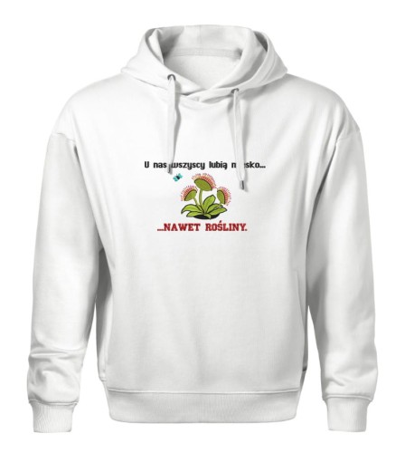 U nas wszyscy lubią mięsko - Polo/Bluza/Polar/T-shirt z haftem