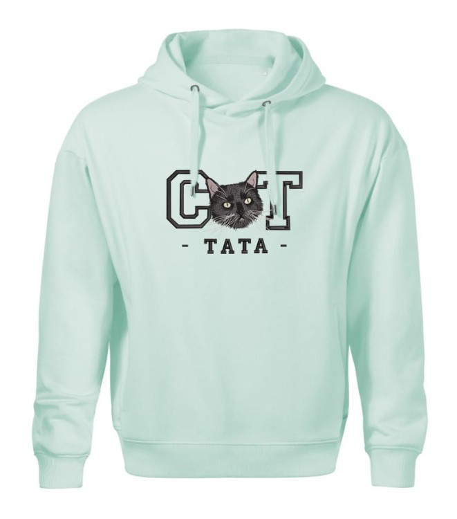 Cat Mama/ Cat Tata z podobizną Twojego kota - Polo/Bluza/Polar/T-shirt z haftem