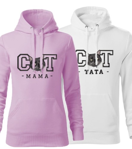 Cat Mama/ Cat Tata z podobizną Twojego kota
