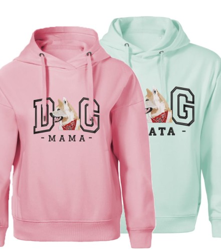 Dog Mama/Dog Tata z podobizną Twojego psa
