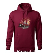 Twój samochód z płomieniami - Polo/Bluza/Polar/T-shirt z haftem