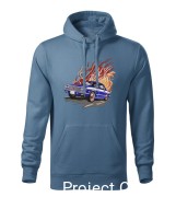 Classic 60s Lowrider on Fire