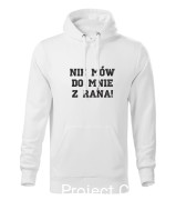 NIE MÓW DO MNIE Z RANA Haft
