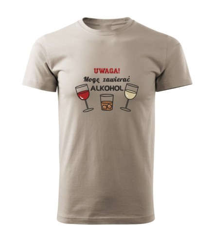 Uwaga! Mogę zawierać alkohol
