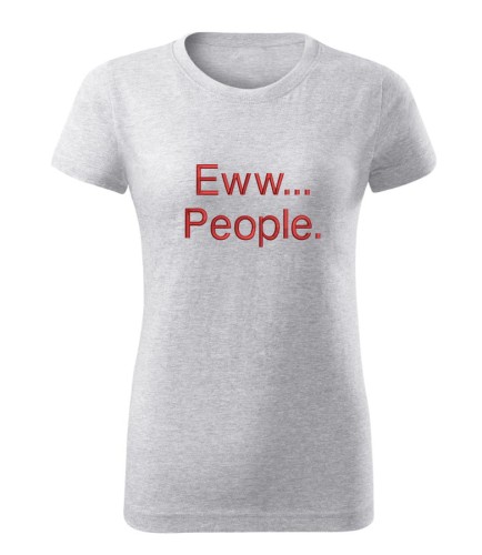 Eww... People.