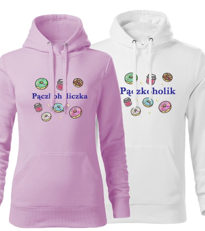 Pączkoholik/Pączkoholiczka - Bluza/Polar/Polo/T-shirt z haftem