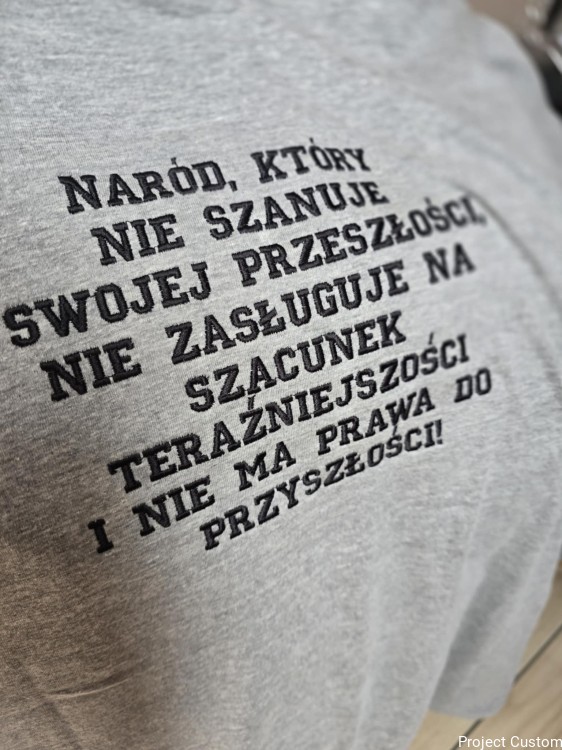 Twój napis - Bluza/Polar/Polo/T-shirt z haftem