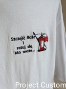 Szczęść Boże i ratuj się kto może - T-shirt Męski XL