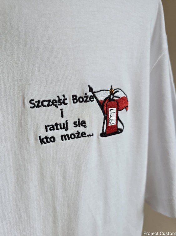 Szczęść Boże i ratuj się kto może - T-shirt Męski XL