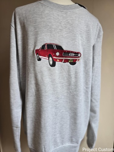 Ford Mustang (duży haft) - Bluza Męska L
