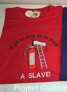 If you are afraid, you are already a slave