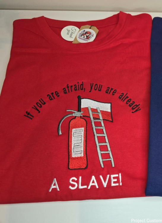 If you are afraid, you are already a slave